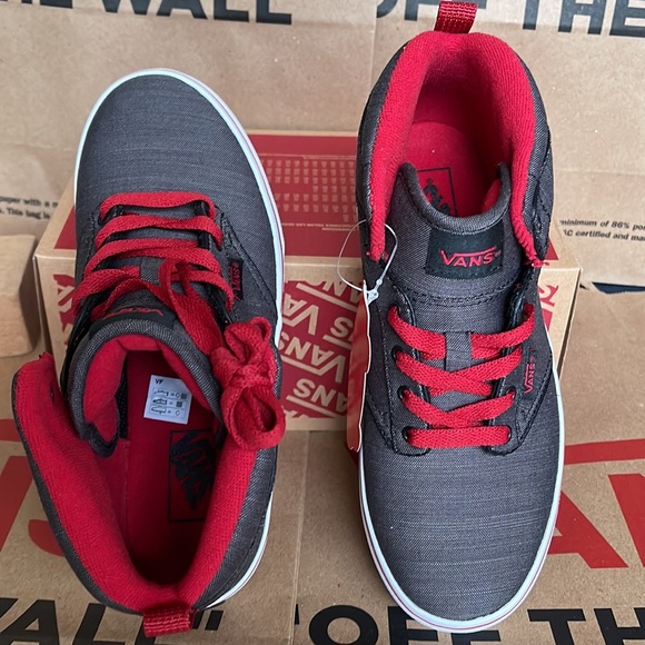 Vans Atwood Textile Black/Chili Pepper/White WMNS - Picture 13 of 16